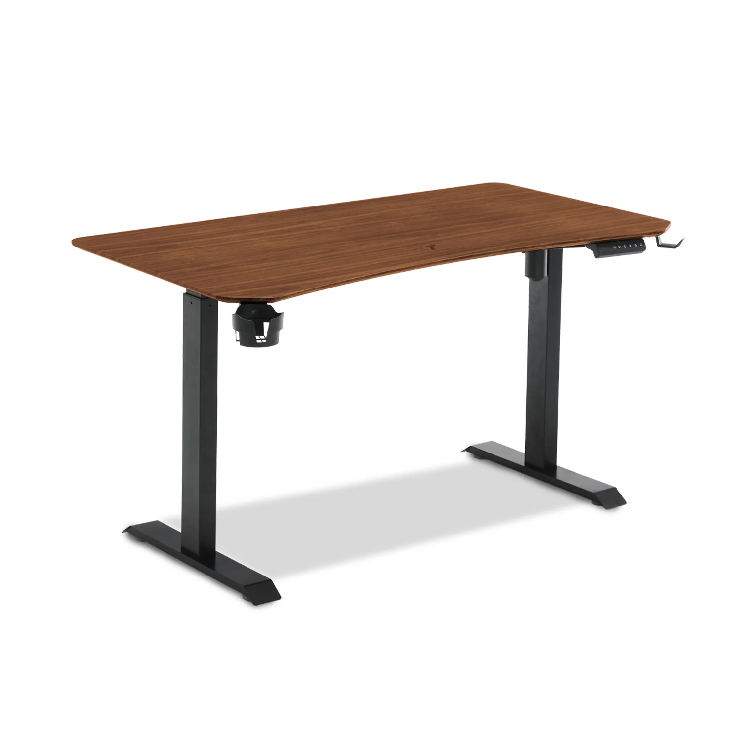 TTRacing Titus Smart Standing Desk - Walnut - Image 4